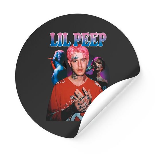 Discover LIL PEEP Boxing, Rap Hip Hop, 90's Bootleg  Stickers