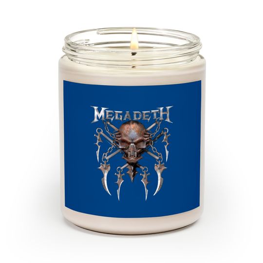 Discover Vintage Megadeth The Best Scented Candles, Megadeth Scented Candle, Scented Candle For Megadeth Fan, Streetwear, Music Tour Merch, 2022 Band Tour Scented Candle