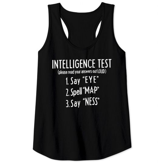 Discover Eye Map Ness Funny Tank Tops