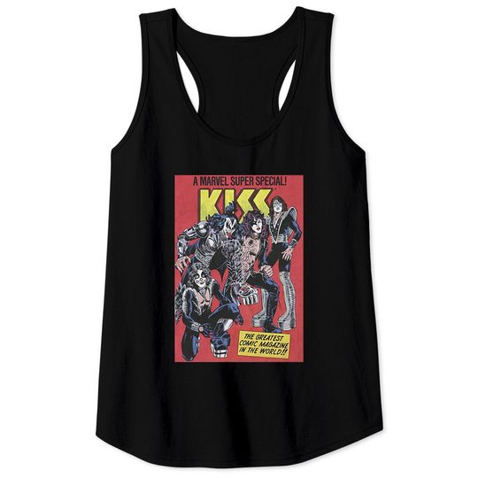 Discover Marvel KISS Special Comic Cover Tank Tops