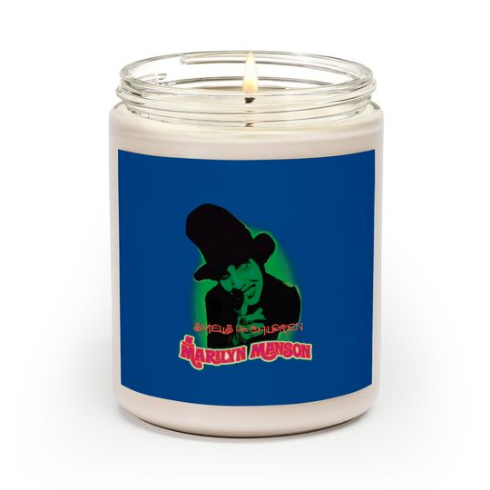 Discover Marilyn Manson Smells Like Children Rock Metal Scented Candle Scented Candles