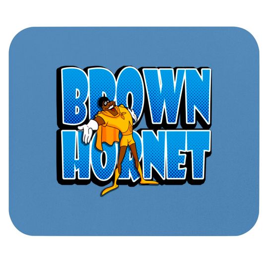 Discover The Brown Hornet - Brown Hornet - Mouse Pads