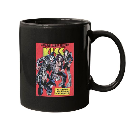 Discover Marvel KISS Special Comic Cover Mugs