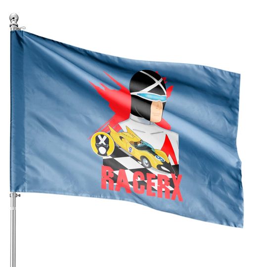 Discover racer x speed racer retro - Racer X - House Flags