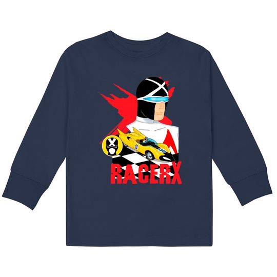 Discover racer x speed racer retro - Racer X -  Kids Long Sleeve T-Shirts