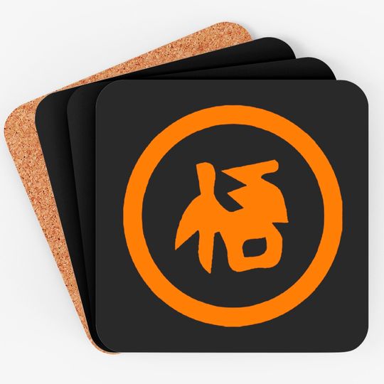 Discover japanese letter written on goku suit is GOKU - Dragon Ball Z - Coasters
