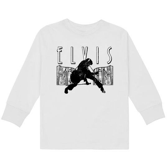 Discover Elvis Graceland - Elvis -  Kids Long Sleeve T-Shirts