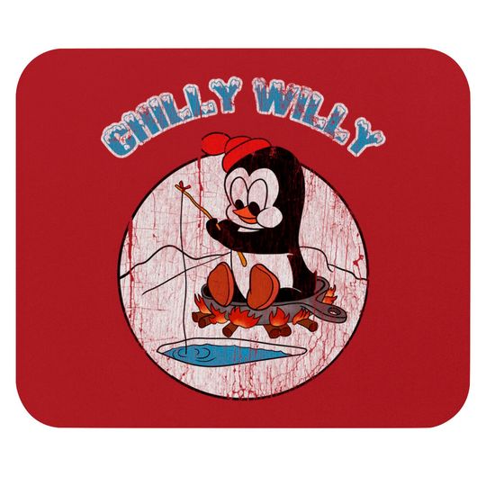 Discover Distressed Chilly willy - Chilly Willy - Mouse Pads