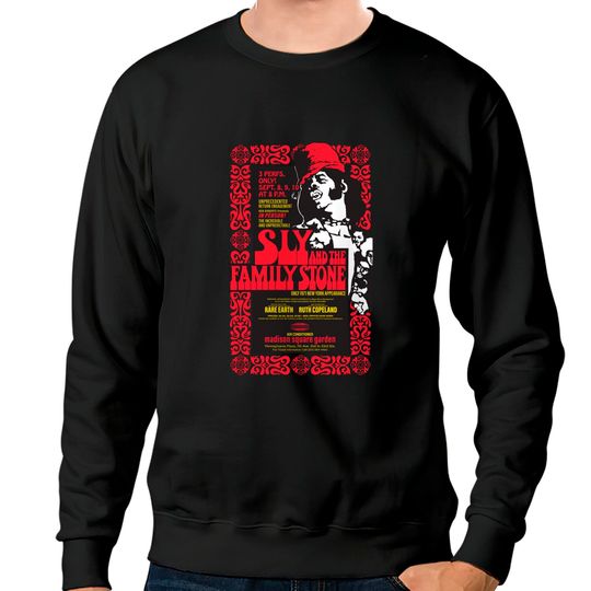 Discover Sly & the Family Stone - Light - Sly The Family Stone - Sweatshirts