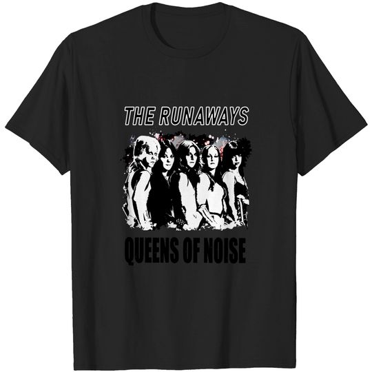 Discover The Runaways in stecil style 2 - Music - T-Shirt