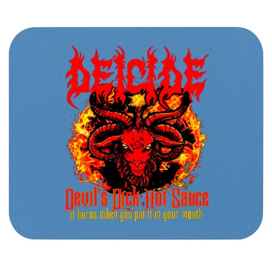 Discover The Devils D*ck Hot Sauce - Metal Bands - Mouse Pads