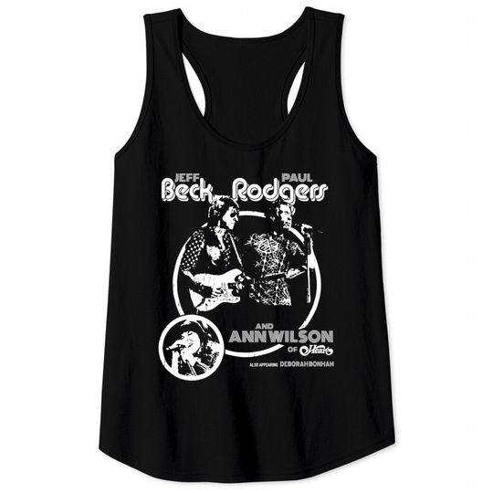 Discover Jeff Beck Paul Rodgers - In Concert - Jeff Beck - Tank Tops