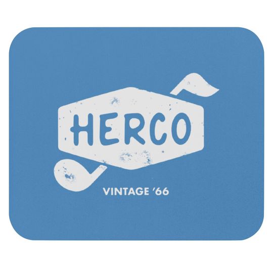 Discover Herco Guitar Picks - retro '66 logo - Guitar Gear - Mouse Pads