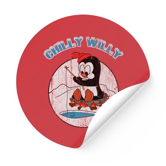 Discover Distressed Chilly willy - Chilly Willy - Stickers