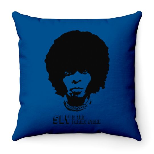 Discover Sly - Sly Stone - Throw Pillows