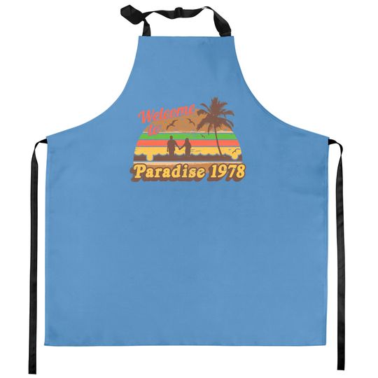 Discover CHEESEBURGER IN PARADISE - Vacation - Kitchen Aprons