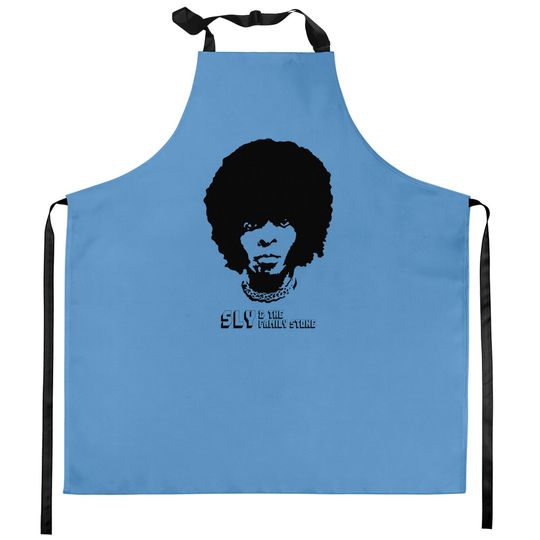Discover Sly - Sly Stone - Kitchen Aprons