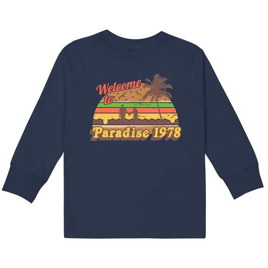 Discover CHEESEBURGER IN PARADISE - Vacation -  Kids Long Sleeve T-Shirts