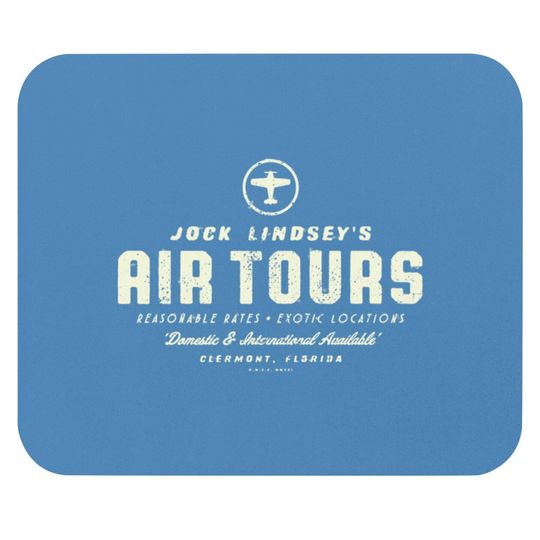 Discover Jock Lindsey's Air Tours - Theme Park Series - Jock Lindseys Hangar Bar - Mouse Pads