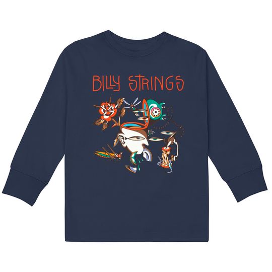 Discover Billy strings art - Billy Strings -  Kids Long Sleeve T-Shirts