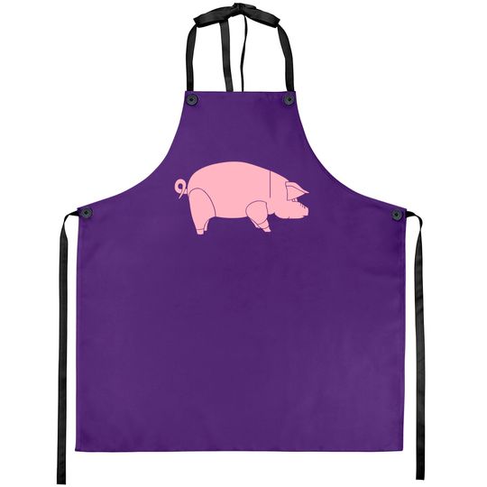 Discover PIG FLOYD Apron, the 70s Aprons, Pink Floyd Apron, pink floyd Apron, retro Apron,rock Apron, pink pig - Pink Floyd - Apron