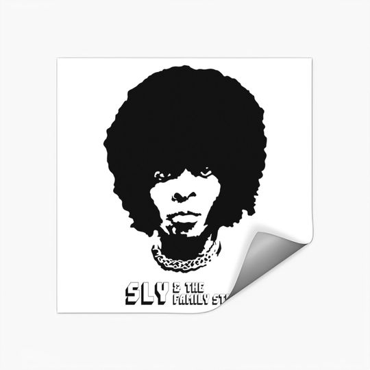 Discover Sly - Sly Stone - Stickers