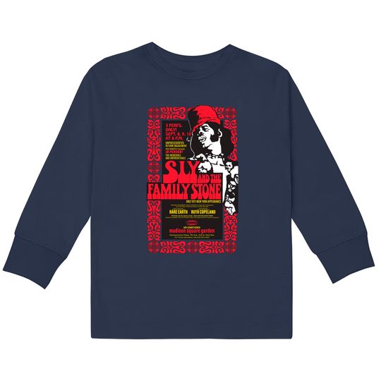 Discover Sly & the Family Stone - Light - Sly The Family Stone -  Kids Long Sleeve T-Shirts