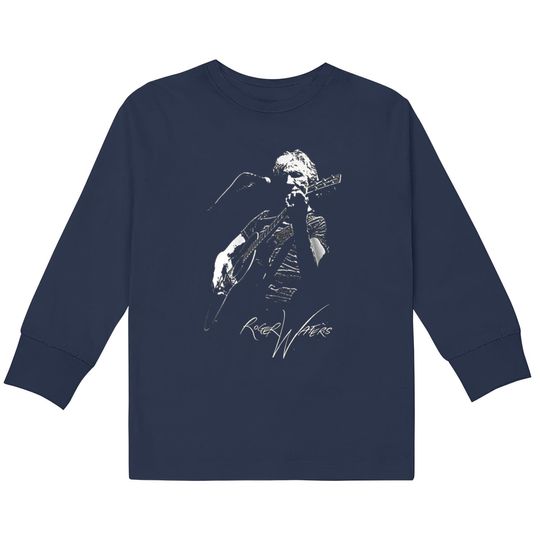 Discover ROGER W. Exclusive - Roger Waters -  Kids Long Sleeve T-Shirts