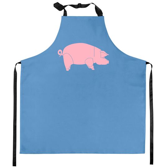 Discover PIG FLOYD Kitchen Apron, the 70s Kitchen Aprons, Pink Floyd Kitchen Apron, pink floyd Kitchen Apron, retro Kitchen Apron,rock Kitchen Apron, pink pig - Pink Floyd - Kitchen Apron