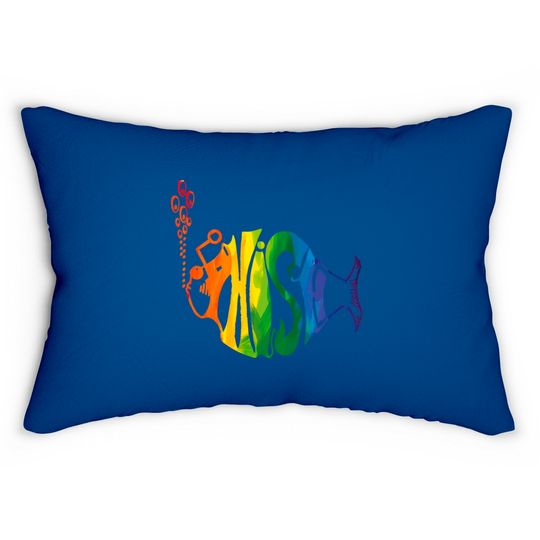 Discover Phish Color -- Lumbar Pillows