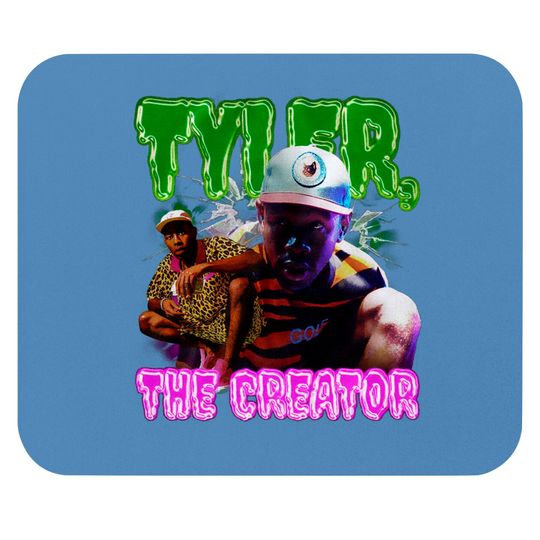 Discover Tyler the Creator Mouse Pads - Graphic Mouse Pads, Rapper Mouse Pads, Hip Hop Mouse Pads