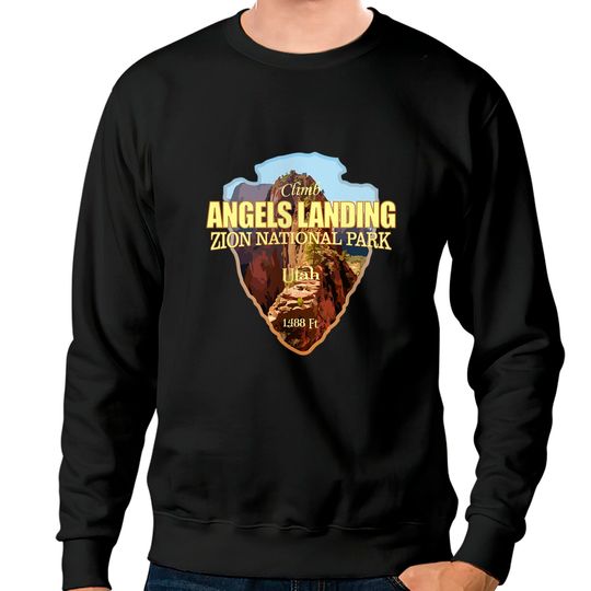 Discover Angels Landing (arrowhead) - Angels Landing - Sweatshirts