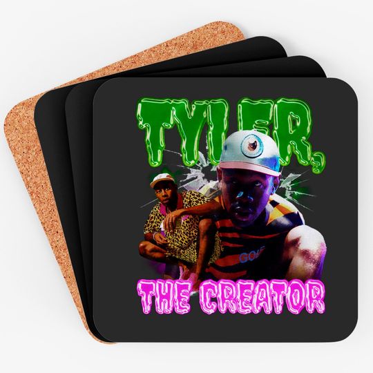 Discover Tyler the Creator Coasters - Graphic Coasters, Rapper Coasters, Hip Hop Coasters