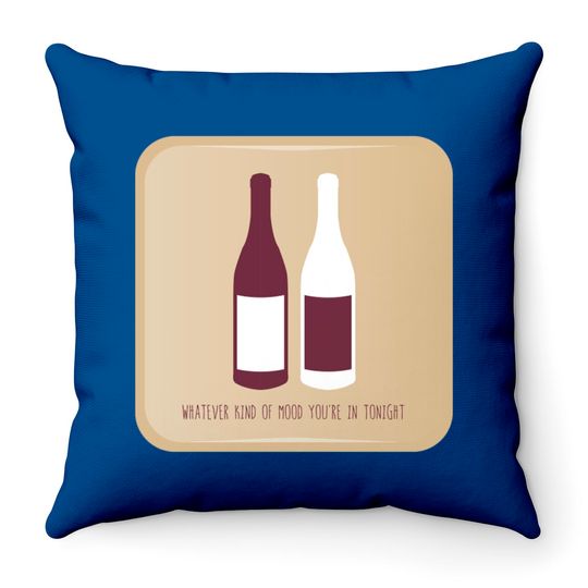 Discover Bottle of Red, Bottle of White - Billy Joel - Throw Pillows