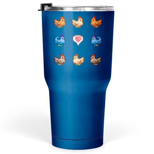 Discover Stardew Valley Chickens - Stardew Valley - Tumblers 30 oz