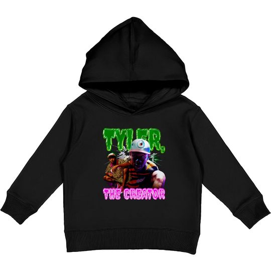 Discover Tyler the Creator Kids Pullover Hoodies - Graphic Kids Pullover Hoodies, Rapper Kids Pullover Hoodies, Hip Hop Kids Pullover Hoodies