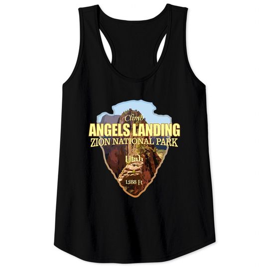 Discover Angels Landing (arrowhead) - Angels Landing - Tank Tops