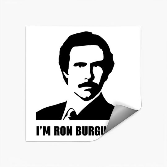 Discover I'm Ron Burgundy - Ron Burgundy - Stickers