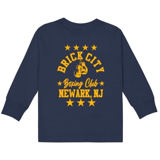 Discover BRICK CITY BOXING CLUB - Brick City Nj -  Kids Long Sleeve T-Shirts