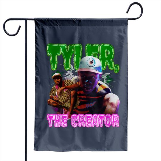 Discover Tyler the Creator Garden Flags - Graphic Garden Flags, Rapper Garden Flags, Hip Hop Garden Flags