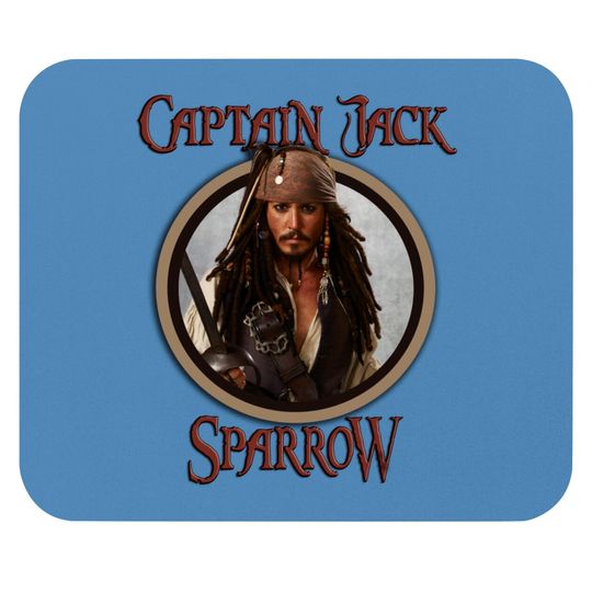 Discover I'm Captain Jack Sparrow, Mate - Jack Sparrow - Mouse Pads