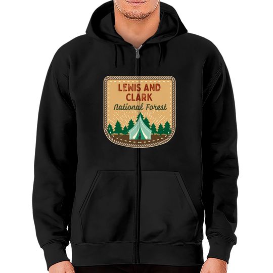 Discover Lewis & Clark National Forest - Lewis Clark National Forest - Zip Hoodies
