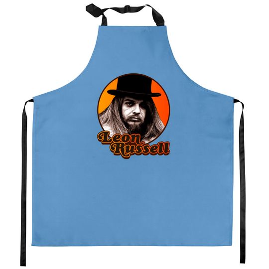 Discover Leon Russell ))(( Retro Country Folk Legend - Leon Russell - Kitchen Aprons