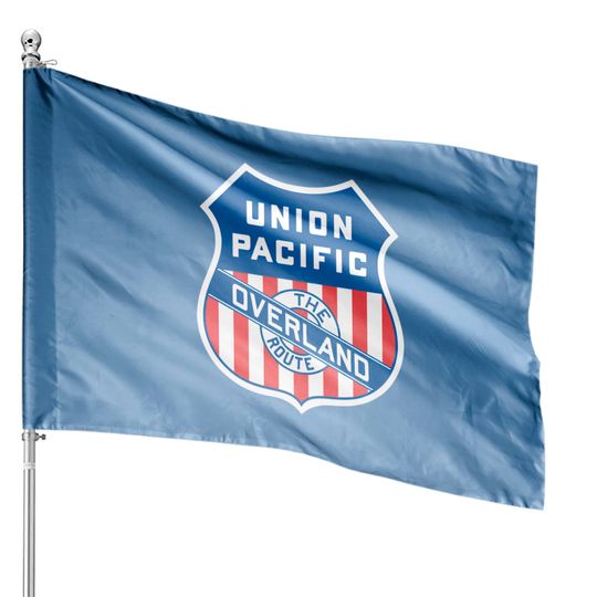 Discover Union Pacific Railroad Obsolete Logo - Union Pacific Railroad - House Flags