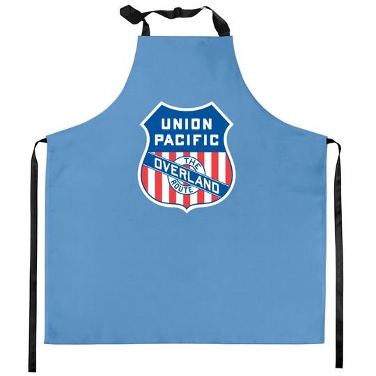 Discover Union Pacific Railroad Obsolete Logo - Union Pacific Railroad - Kitchen Aprons