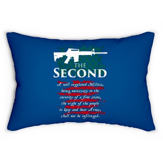 Discover The Second Amendment - The Second Amendment - Lumbar Pillows
