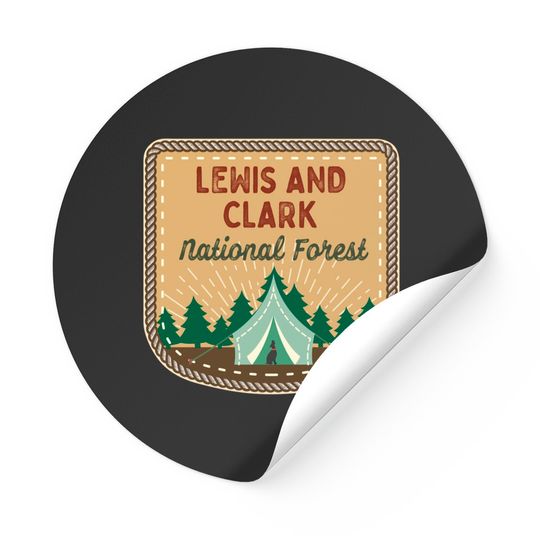 Discover Lewis & Clark National Forest - Lewis Clark National Forest - Stickers