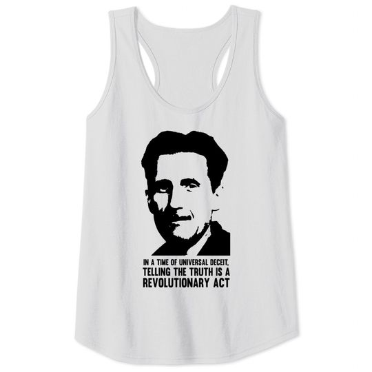 Discover Orwell - Truth is Revolutionary - Orwell - Tank Tops