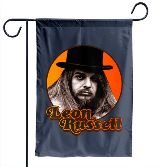 Discover Leon Russell ))(( Retro Country Folk Legend - Leon Russell - Garden Flags