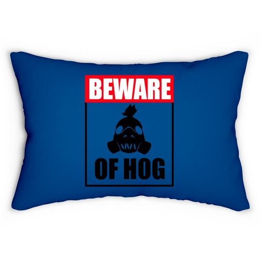 Discover Beware of Hog - Nerd - Lumbar Pillows